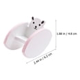 thumbnail image 2 of Miniature Wood Rocking Chair Mini Cartoon Rocking Chair Adornment for Mini House, 2 of 8