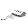 thumbnail image 1 of Soporte para Teléfono con Concentrador 4 en 1, Divisor de Cable USB C, Adaptador Extensible USB 2.0, Base de Carga, Adaptador Tipo C, 1 of 5