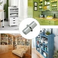 thumbnail image 5 of 60PCS 1/4 Inch 6mm Shelf Pin Peg Silver Metal Holder Support Pins Cylindrical Shape Nickel-Plated Shelf Bracket Pegs for Wooden Furniture Shelves Bookshelfs Wardrobes, 5 of 7