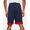 thumbnail image 2 of Nike Dri-FIT Elite Stripe Mens Basketball Training Shorts Midnight Navy/University Red/White Medium, 2 of 4