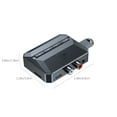 thumbnail image 4 of Ganfancp Receptor Bluetooth Nfc Connect Inalámbrico 5.3 Receptor de Audio Aux/Rca Dos Salidas 10 Metros Transmisión Sin Problemas Calidad de Sonido Sin Pérdidas Ofertas Del Día Sólo En Línea Receptor, 4 of 7