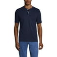 thumbnail image 2 of Lands' End Men's Tall Short Sleeve Super-T Henley, 2 of 2