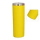 thumbnail image 2 of Botella de agua de acero inoxidable de doble pared de 600 ml con pajita, taza con aislamiento al vacío de 20 oz de color amarillo, 2 of 8