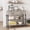 Rustic Grey, variant on 31.5" Narrow Console Table with 2 Drawers, Sofa Table, Small Entryway Table with 3-Tier Storage Shelves for Hallway & Living Room, Light Gray