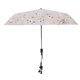 thumbnail image 1 of Sombrilla de Playa Baoblaze sombrilla para cochecito protección Solar Plegable ajustable patrón de flores, 1 of 8