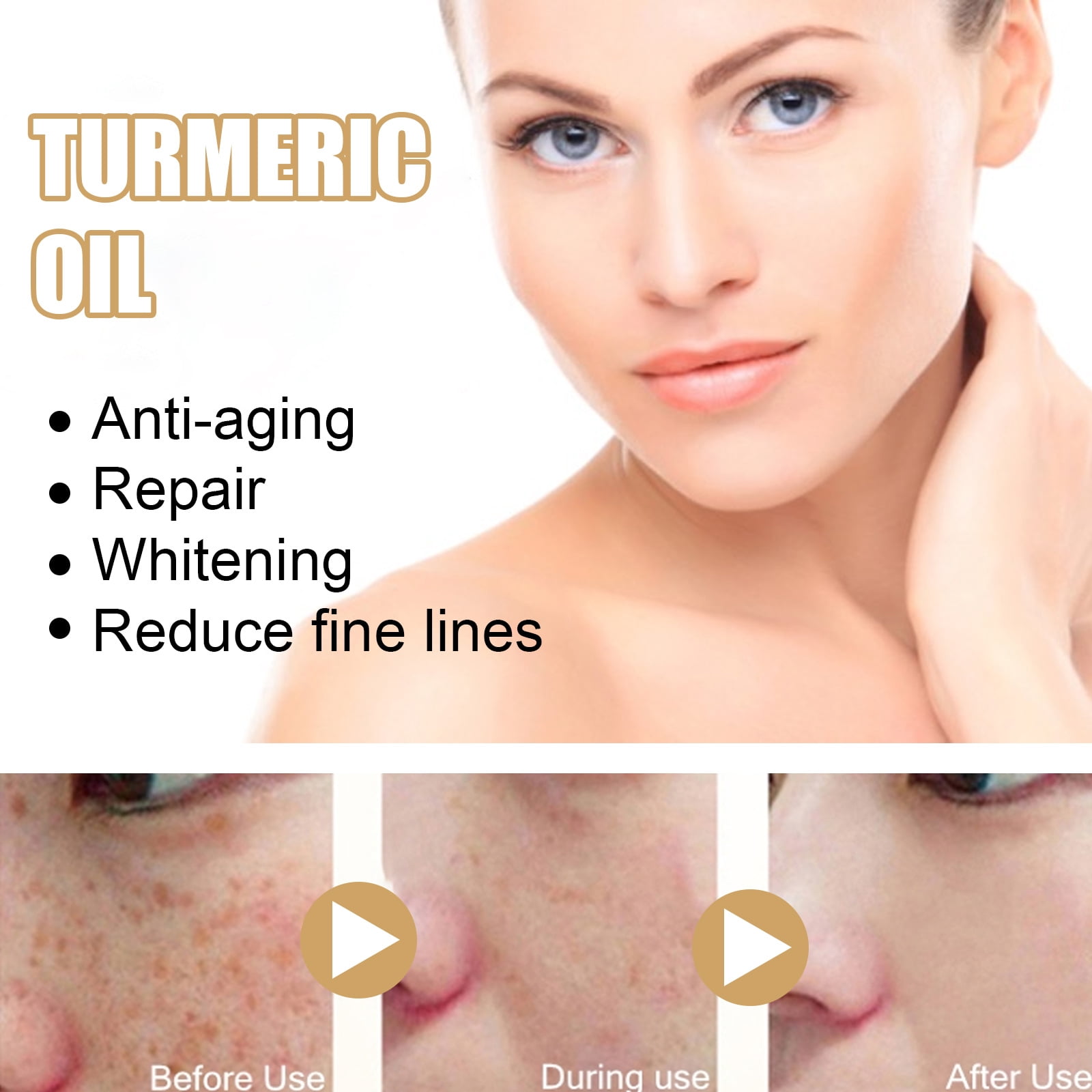 Alvantor Turmeric Facial Oil - Dark Spot Corrector & Hydration, 1.01 fl oz