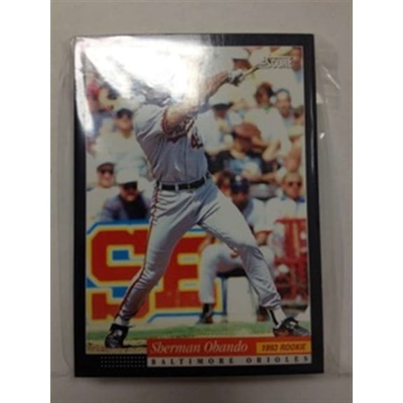 1994 Score Baltimore Orioles Team Set Cal Ripken Jr