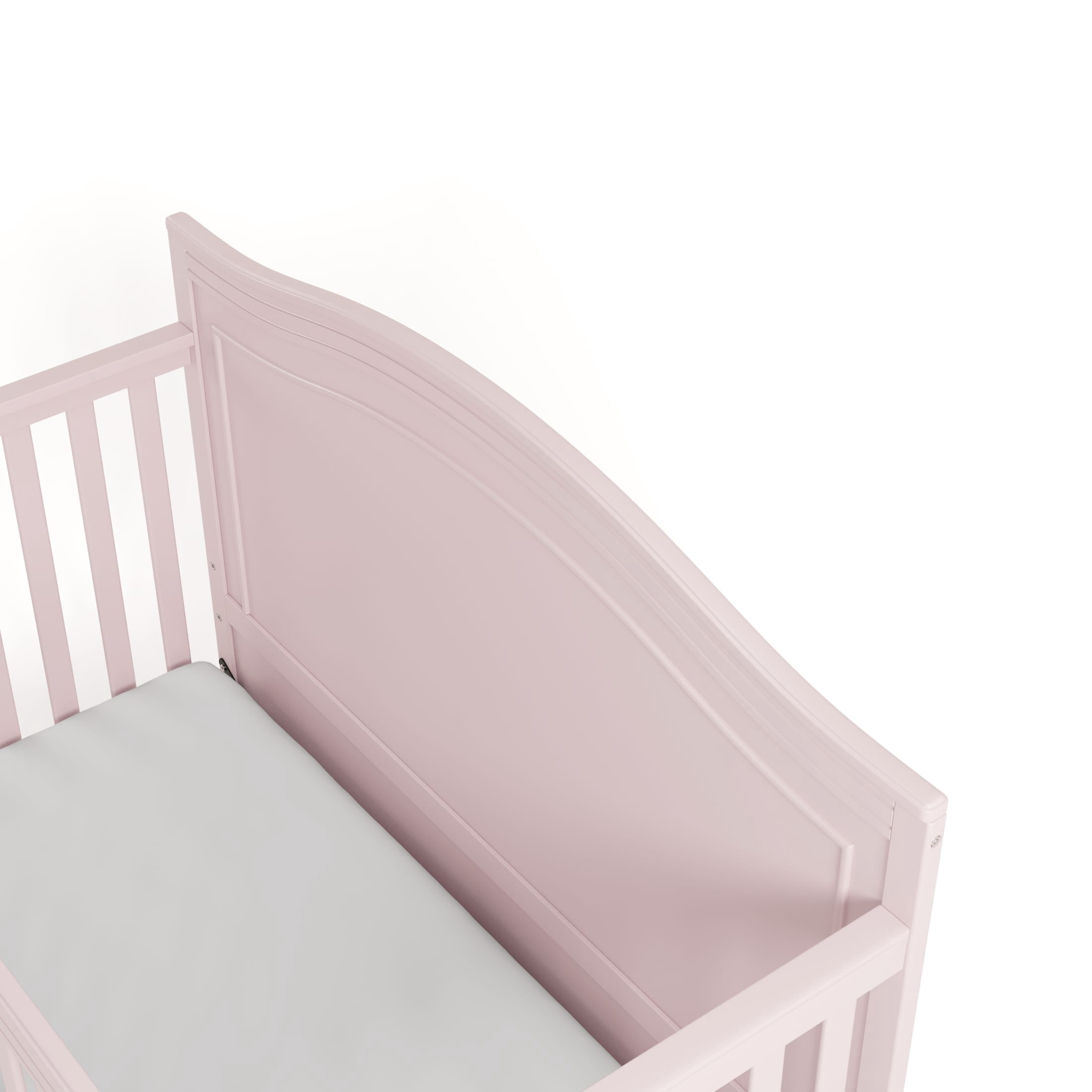 Graco Paris 4-in-1 Convertible Baby Crib, Blush