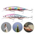 thumbnail image 5 of 12cm/15g Fishing Lure Sharp Hooks Realistic Professional Anti-corrosion Reusable Long Casting 3D Fish Eyes Minnow Lure Bait Artificial Wobbler Fishing Equipment, 5 of 7