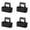 Black 4 Packs, variant on Grease Cup Drip Catcher Pan For Stove Griddles Replacement Part Grill Collection Pan For Flat Top Griddle Liquid Holders 4PCS