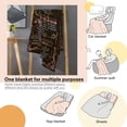 thumbnail image 4 of Yibo 40th Birthday Gifts for Women Blanket 80x60 es 40th Birthday Gift Ideas 40 Year Old Birthday Gifts for Women 40th for Women Sister Wife Mom Grandma Soft Warm Pink Blanket, 4 of 7