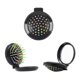 thumbnail image 2 of Folding Travel Mirror Hair Brushes Round Folding Pocket Hair Brush Mini Hair Comb Compact Travel Size Hair Massage Comb For Women And Girls, 2 of 4