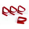 camco red 44003 plastic tablecloth clamps-4-pack, 4 pack