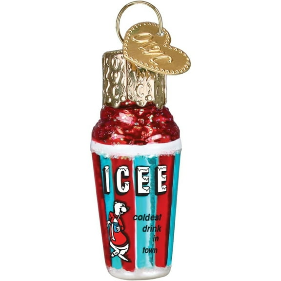 Old World Christmas Blown Glass Ornament for Christmas Tree, Gumdrops (Mini) Collection, Icee