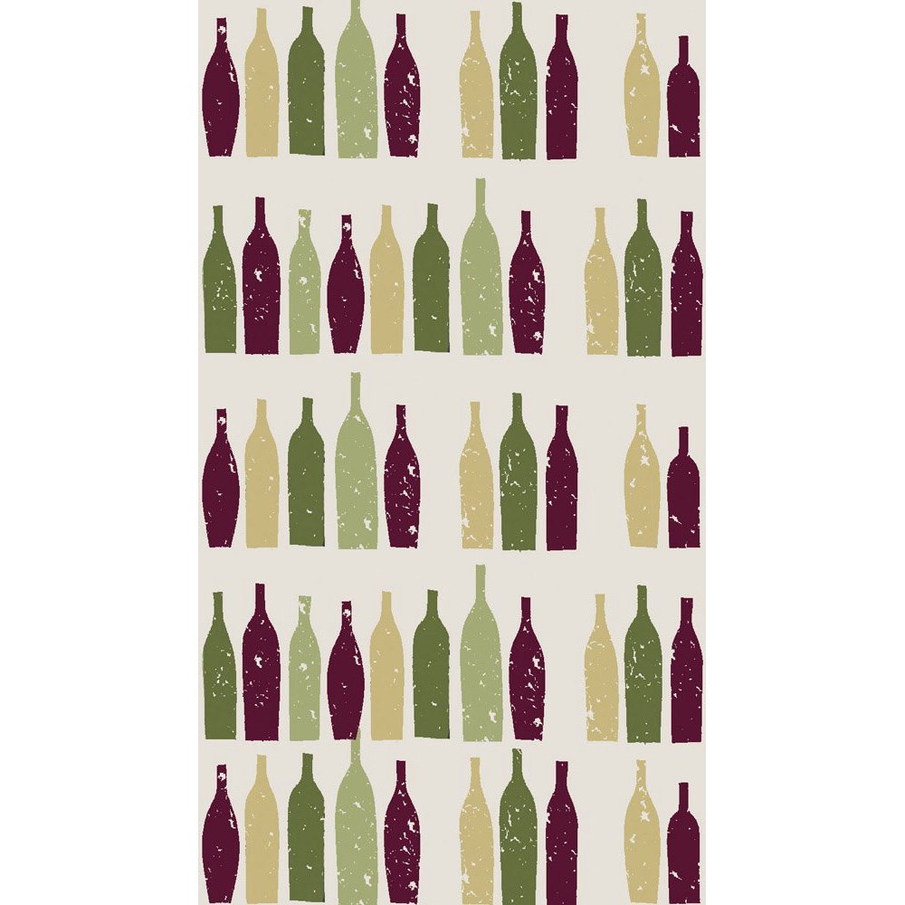 Wine Bottle Paper Guest Towel, 15 count, Accent the decor at your next gathering or party with