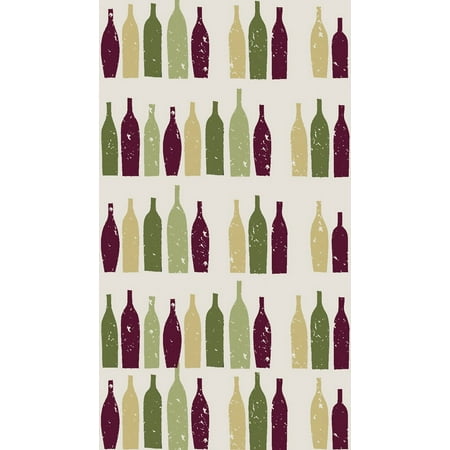 Accent Napkin - Wine Bottle Paper Guest Towel, 15 count, Accent the decor at your next gathering or party with these napkins By Cypress Home from USA