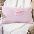 1 Pillowcase, Kaireo Pillow Case, Pink Cotton Pillowcase, Polyester