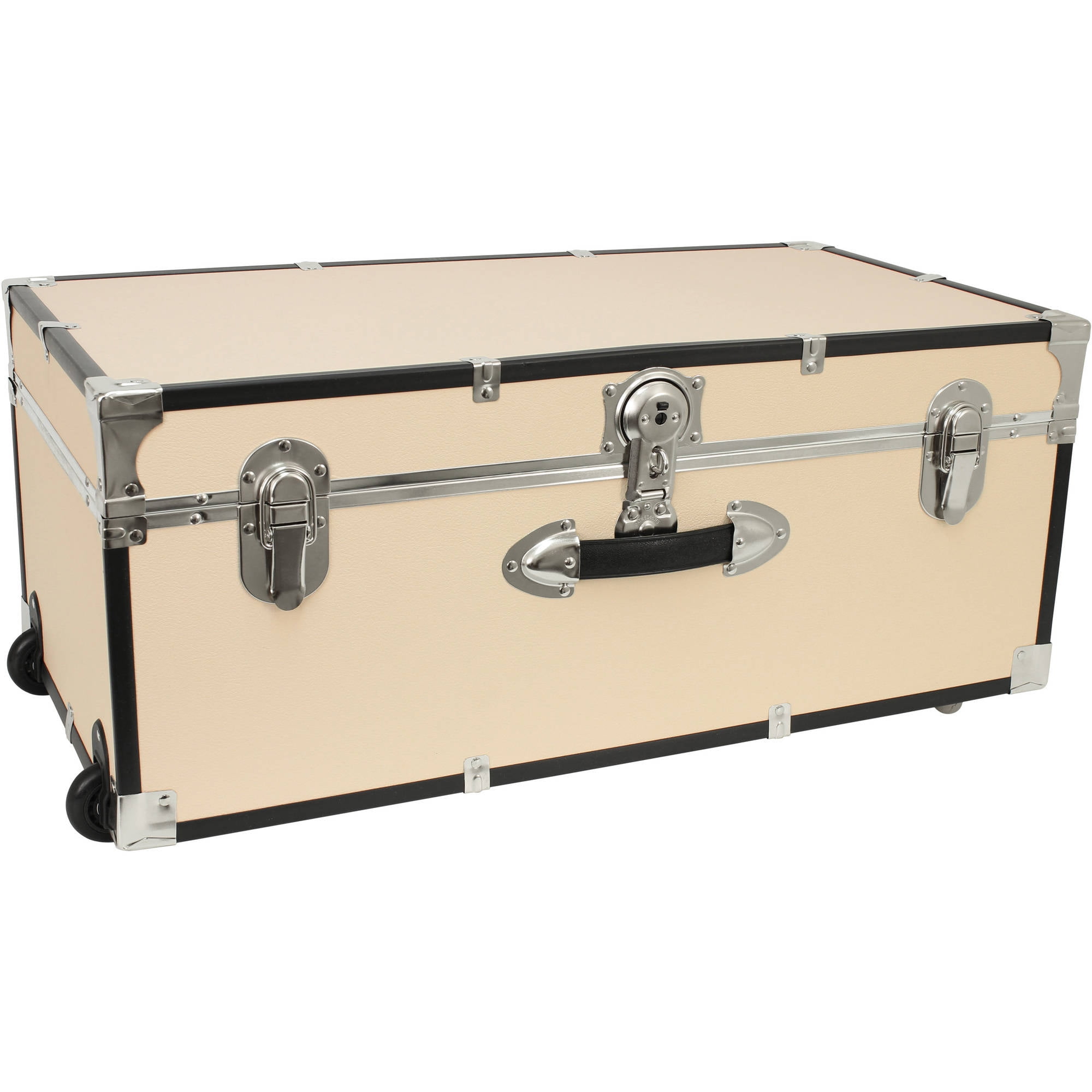 Seward Trunk 30Inch Footlocker Trunk with Wheels