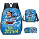 thumbnail image 1 of Mochila Periférica Stitch Schoolbag Escuela Primaria Fiambrera Bolsa De Mensajero Estuche De Lápices Escolar, 1 of 4