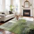 thumbnail image 3 of Sage Green Ombre Large Area Rug 8x10 FT, Non Slip Living Room Throw Carpet, Vintage Shabby Abstract Plaid Art Washable Soft Indoor Outdoor Carpet Non-Shedding Rug for Bedroom Dining Room, 3 of 9
