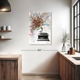 thumbnail image 3 of Elephant Stock Louder Wall Art - Vertical Canvas Wall Art - Living Room Wall Decor - Music Canvas - White And Blue Decor By Ashvin Harrison - 24" x 36", 3 of 8