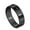 Black, variant on Men 6mm Stainless Steel Carved Ring Christian Cross Religious Wedding Band Ring Jewelry Gift Silver Size 8