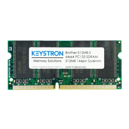 Pc133 Sdram Sodimm 144 Pin (512MB PC133 144pin SDRAM SODIMM Memory for Brother Printer HL-3075CW, HL-4070CDW, HL3075CW,)