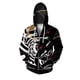 thumbnail image 4 of Sudadera con capucha para hombre de otoño con estampado floral y animal, sudadera con capucha informal para hombre, sudaderas con capucha con cremallera, ropa Y2k, 4 of 5