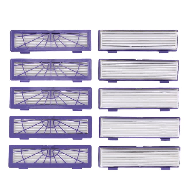 Reemplazo de robots de barrido 10 Uds filtros para Neato Botvac D7 D80 D85 D3 D75 D5 70e 75 80 85