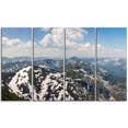 thumbnail image 2 of Green Mountains in Spring Panorama - Landscape Artwork Canvas, 2 of 3