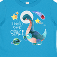 thumbnail image 4 of Inktastic I Need Some Space Dinosaur Astronaut with Stars and Planet Boys or Girls Toddler T-Shirt, 4 of 5