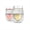 Marble, variant on Wine Freeze Cup Set of 2 - Plastic Double Wall Insulated Wine Cooling Freezable Drink Glasses with Freezing Gel, Wine Glass Gift for Red and White Wine, 8.5 oz Marble