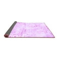 thumbnail image 2 of Ahgly Company Indoor Rectangle Abstract Purple Modern Area Rugs, 7' x 10', 2 of 4