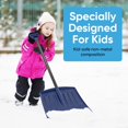 thumbnail image 3 of Superio 12" Navy Kids Snow Shovel (2 Pack), 3 of 5