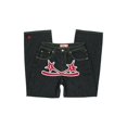 thumbnail image 3 of 2023 nuevos jeans holgados casuales de pierna ancha bordados para hombre, jeans estampados de hip-hop retro de calle, jeans negros de cintura alta Y2k, 3 of 5