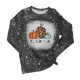 thumbnail image 1 of Mujer Verano Tallas grandes Casual Cuello redondo Suelto Gradiente Impreso Manga larga Tops Mujer Blusa Fridja bvmnju835, 1 of 6