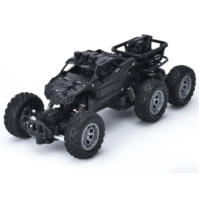 Six-wheel Alloy Climbing Off-road Vehicle, Four-wheel Drive Remote Control Car Children's Stone Climbing Car