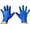 Blue, variant on Superhero Short Costume Gloves