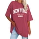 thumbnail image 1 of Camiseta Corta con Cuello Redondo Y Gota Del Hombro para las Mujeres, 1 of 5