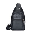 thumbnail image 2 of Canvas Sling Bag Crossbody Backpack Shoulder Casual Rucksack For Men, 2 of 6