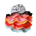 thumbnail image 1 of Baby Girl Kid Hat Butterfly Princess Outdoor Summer Beach Cap Bucket Sun Hat, 1 of 4
