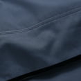 thumbnail image 2 of Hotel Style 4-Piece 300 Thread Count Washed Indigo Pima Cotton Bed Sheet Set, Queen , Double marrow Hem , Adult/Teen, 2 of 6