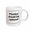 White, variant on 3drose, Text of Monday Should Be Optional, 15oz Two-tone Red Mug