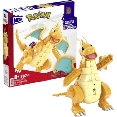 MEGA Pokemon Building Toy Kit Dragonite (388 Pieces) with Motion for Kids