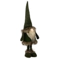 thumbnail image 5 of Northlight Standing Plush Gnome with Faux Fur Christmas Figure - 19" - Green, 5 of 6