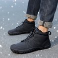 thumbnail image 4 of Zapatos Descalzos Caña Alta Botas Nieve Descalzas Felpa Térmica para Senderismo Y Escalada, 4 of 9