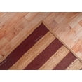 thumbnail image 5 of Chouhan Rugs Natural Jute Brown Striped Rug Bohemian Rug Decor Rug Handwoven Rug Custom Rug Decorative Rug, 5 of 8
