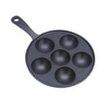 thumbnail image 1 of Takoyaki fabricante para hornear herramienta de cocción múltiple para cocinar takoyaki parrilla de albóndigas plato de barbacoa para acampar en casa, 1 of 10