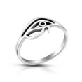 thumbnail image 6 of Aeravida Mystical Eye of Ra Protective Symbol .925 Sterling Silver Band | Classic Mystical Eye Sterling Silver Ring | Gothic Comfort Fit Silver Rings for Women, Men | Gift for Women, Unisex Ring-9, 6 of 8
