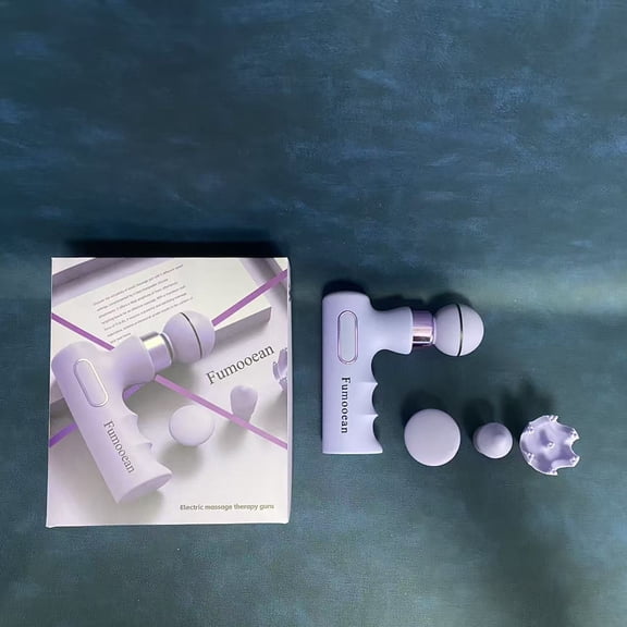 Fumooean Electric massage therapy guns,Mini Massage Gun, Pocket-Sized Deep Tissue Massager Gun, Portable Percussion Muscle Massager Gun